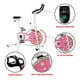 Sunny Health & Fitness Vélo d'Appartement Vélo Stationnaire avec Moniteur et Volant d'Inertie, Rose - P8100 – image 3 sur 5