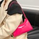 thumbnail image 5 of Bolso De Hombro Bolso de hombro para mujer de moda para axilas rostro brillante informal para el trabajo (rojo rosa), 5 of 8