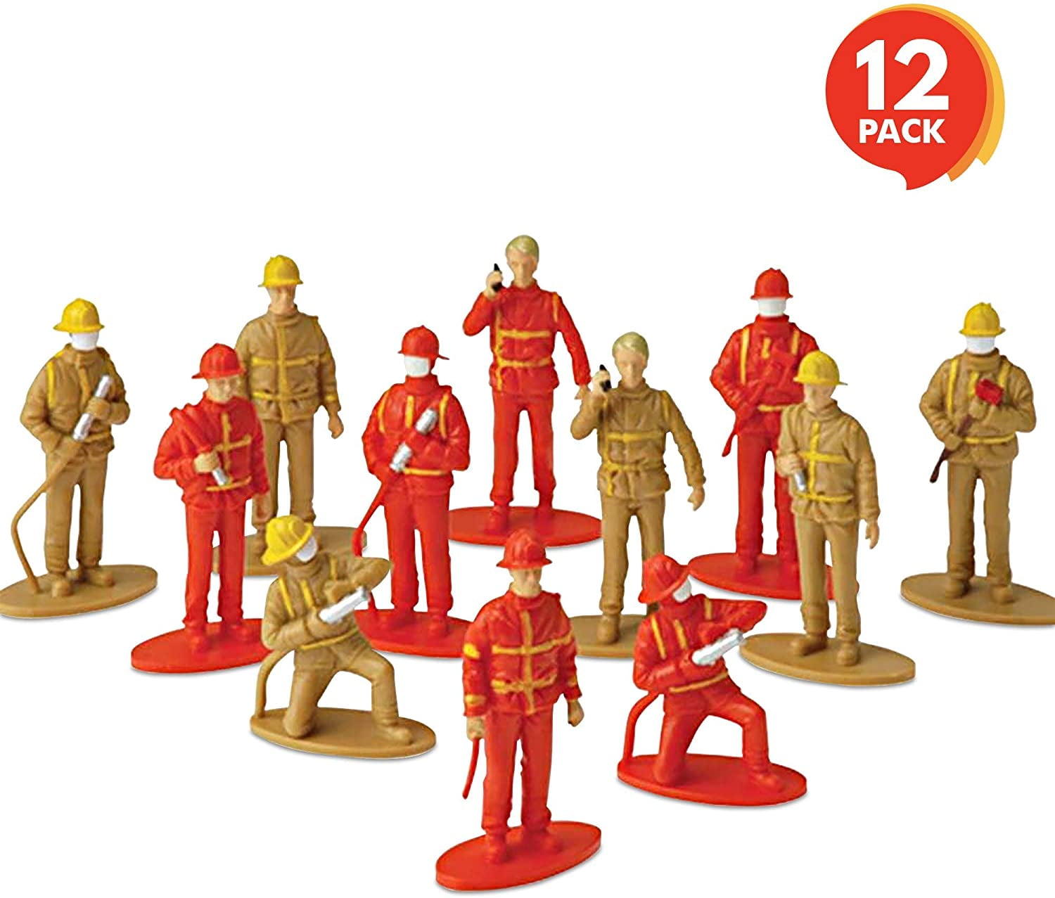 Toy fireman figures Clearance