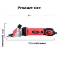 thumbnail image 3 of Petyoung 900W Electric Sheep Shears, 6-Speed Professional Grooming Clippers for Thick Coat Animals, Cats, Dogs, Pets, 3 of 12