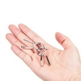 thumbnail image 4 of Juego mental de 16 piezas para poner a prueba tu coeficiente intelectual. Rompecabezas de alambre metálico para niños y adultos., 4 of 7