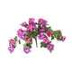 thumbnail image 5 of Flores artificiales de gloria de la mañana, planta falsa para patio, porche, flor de seda para casa de campo Rojo, 5 of 9