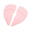 1 Pair Pink Silicone Foot Arches Forefoot Pad Supporting Cushion
