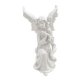 thumbnail image 3 of Figura de ángel de resina, estatua decorativa, colección de recuerdos, miniatura Blanco, 3 of 9
