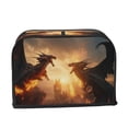 thumbnail image 2 of Fotbe Castle Cool Fire Dragon for Two Slice Toaster Cover, Fingerprint Protector, Super Soft Appliance Cover And Dust Cover,Bread Dust Cover & Fingerprint Protection, 2 of 7