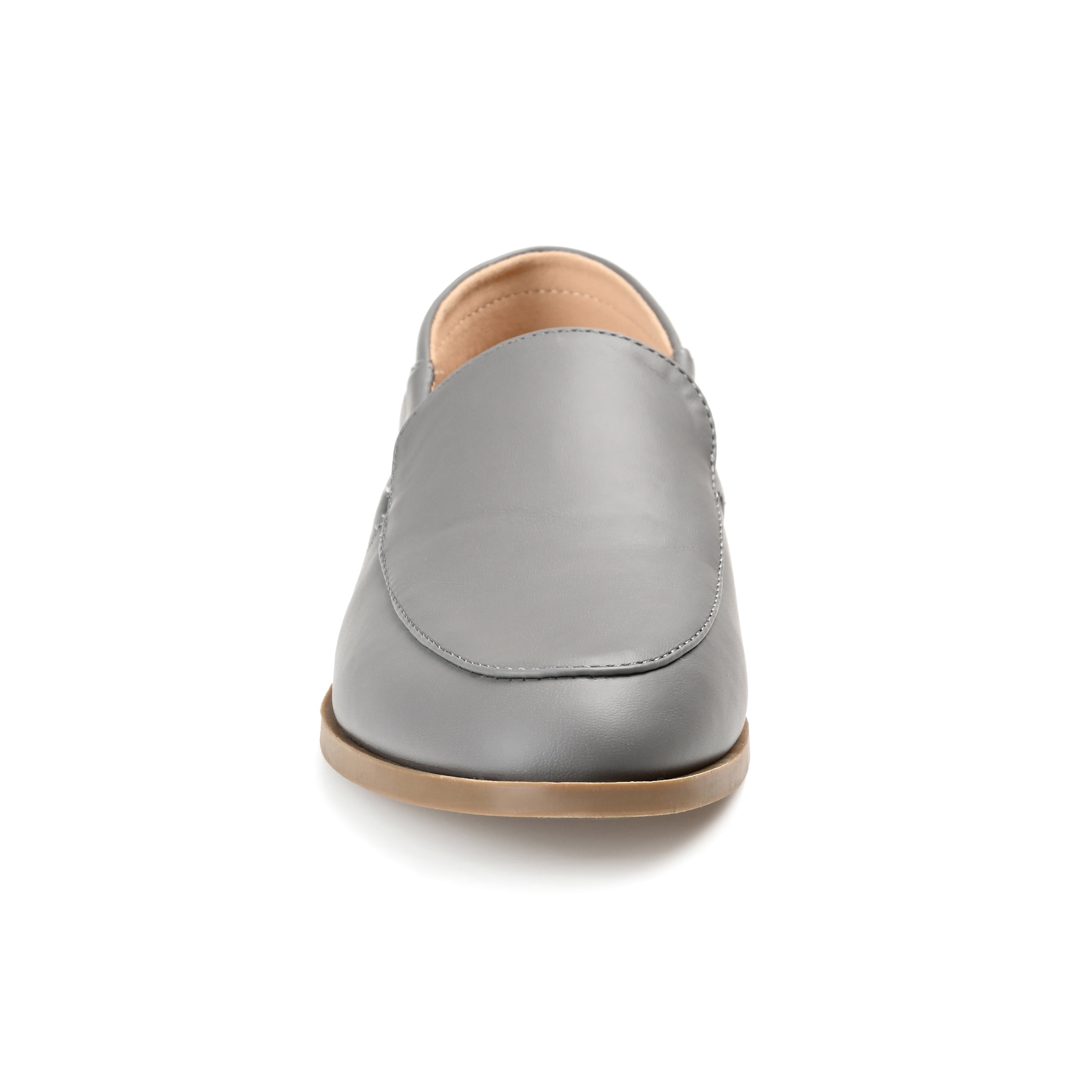 Journee Womens Corinne Slip On Almond Toe Loafer Flats, Widths Available