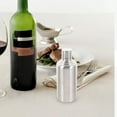 thumbnail image 4 of OULII 1Pc Portable Flask Compact Wine Flask for Camping and Picnic Silver, 4 of 8