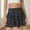 Black-a, variant on TIANZEN Stretch Flare Skater Mini Skirt With Polka Pattern Versatile Everyday Casual Wear Comfortable Elastic Waistband Poodle Skirts for Women 50s Mobile Home Skirting