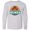 AC-Heather Grey, variant on Bermuda Vacation Trip Long Sleeve Youth T-Shirt