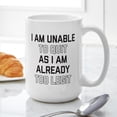 thumbnail image 6 of CafePress - Too Legit To Quit - 15 oz Ceramic Large White Novelty Mug, 6 of 6