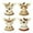 B, variant on 4Pcs Wooden Angel Christmas Ornaments Vintage Style Religious Hanging Decor - Painted Rustic Angel Figurines for Xmas Tree, Holiday Crafts, Gift Tags, and Home Display
