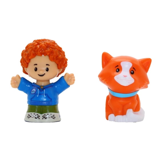 Fisher-Price Little People, Boy and Cat