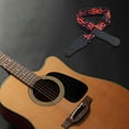 thumbnail image 4 of Ceinture de Guitare Réglable Sangle de Guitare Design Grand et Confortable Accessoire d'Instrument de Musique Durable Motif Flamme à la Mode Performances Parfaites, 4 of 4