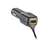 Ventev Dashport 2100c Car Charger with for iPhones and USB Port - Gray