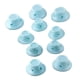thumbnail image 1 of 10 piezas de rizadores de silicona sin calor para el cabello, herramientas naturales para el cuidado del cabello Azul, 1 of 9
