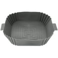 thumbnail image 6 of TABLZONE Tablzone Reusable Silicone Mat for Air Fryer Grey Non-Stick Home Cooking, 6 of 7