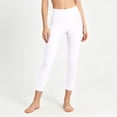 thumbnail image 2 of DDAPJ pyju Cotton Modal Leggings Women High Waisted Ankle Length Yoga Pants Buttery Soft Comfortable Lounge Workout Bottoms White XXXXXXXXL, 2 of 8