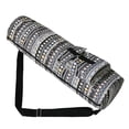 thumbnail image 2 of Bolsa de yoga impresa, bolsa de lona para gimnasio, bolsa simple para hombres y mujeres (blanco nórdico), 2 of 7