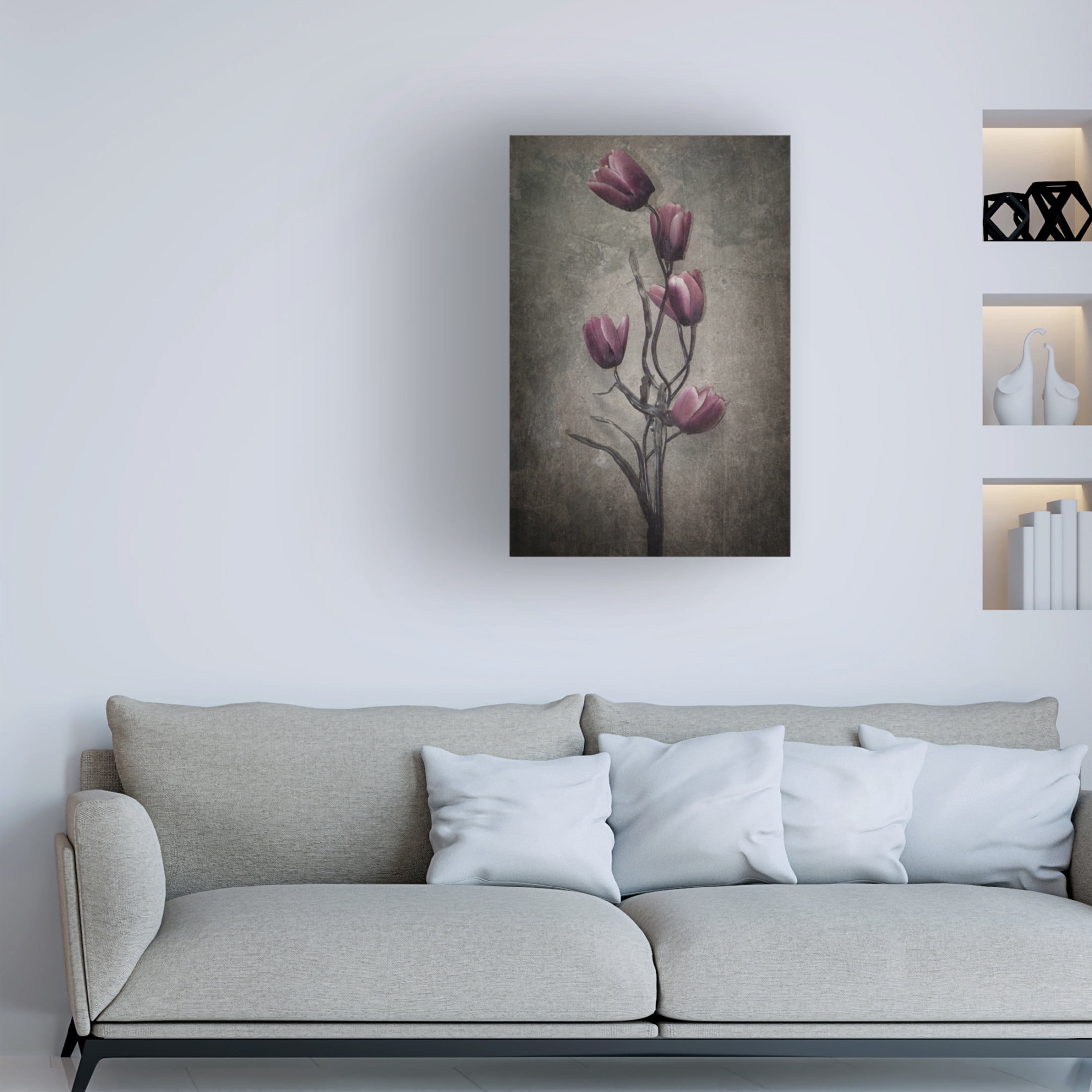 Canvas Wall Art - Kahar Lagaa 'You HavenT Seen The Last Of Me' Wall Art for Living Room, Bedroom, or Office D?cor by Trademark Fine Art - 16 x 24 Inches