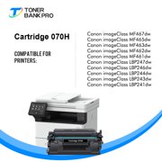 Cartridge 070H Toner Cartridge Compatible for Canon 070H CRG070H CRG-070H CRG070 Cartridge 070 imageCLASS MF465dw MF462dw LBP247dw LBP246dw Printer (Black,2-Pack)