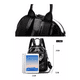 thumbnail image 2 of Mochila De Cuero Suave Simple De Moda Negro, 2 of 5