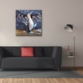 thumbnail image 3 of Epic Graffiti 'Blue Footed Boobies' by Harro Maass, Canvas Wall Art, 37"x37", 3 of 8