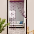 thumbnail image 3 of Moocorvic String Curtains Beaded Curtains for Doorways,Room Divider Screen Home D茅cor Door Windows Wedding Party Hotel Living Room Doorways Rtaurant 50x200cm,, 3 of 3