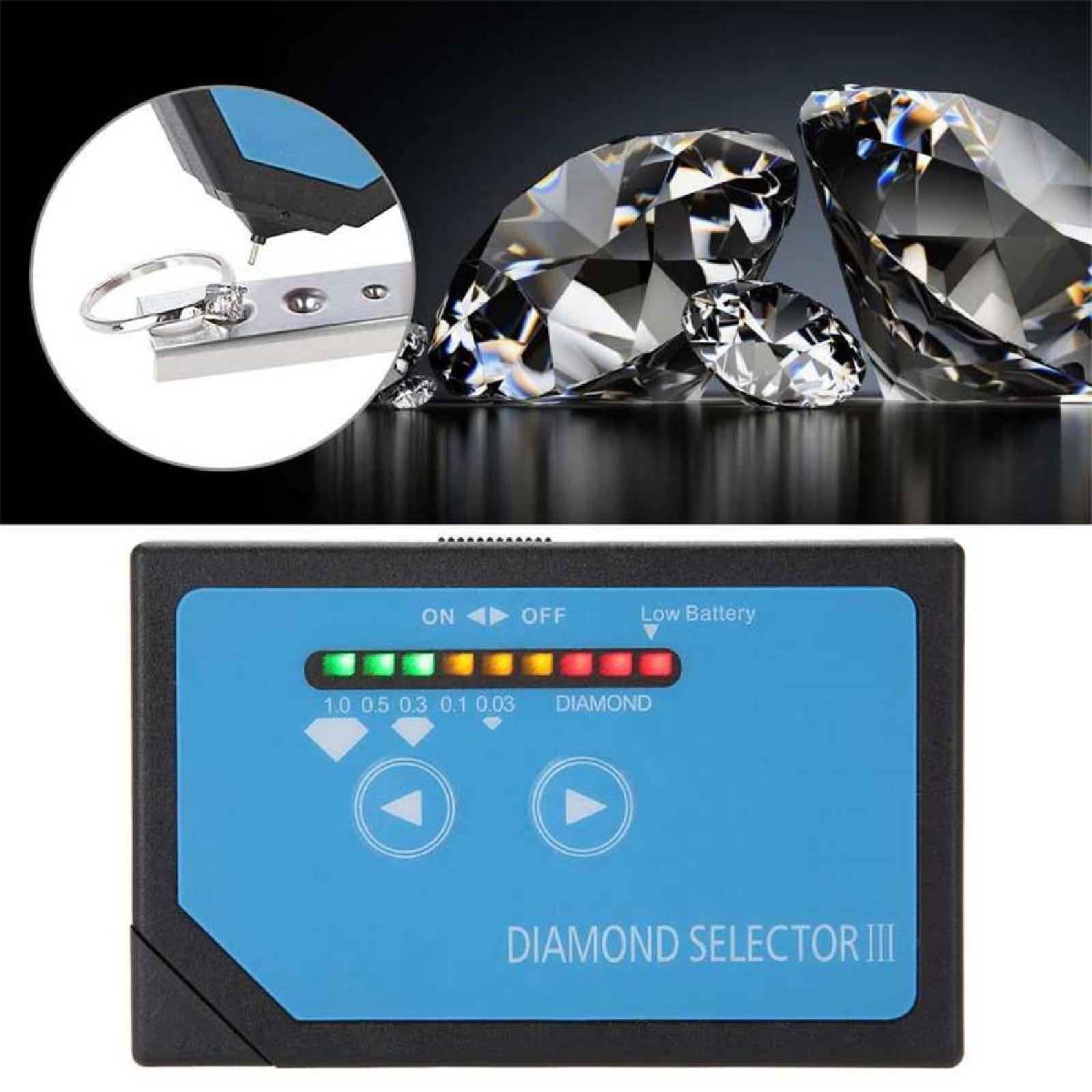 Diamond Tester with Metal Alert Compact Size, Reliable Test Result, Metal Detection Function