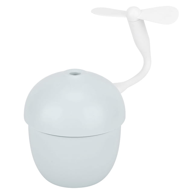 Mini humidificador ultrasilencioso Zhivalor forma de bellota carga USB blanco