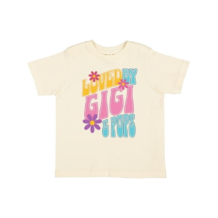 

Inktastic Gigi and Pops Love Me Granddaughter Gift Toddler Toddler Girl T-Shirt