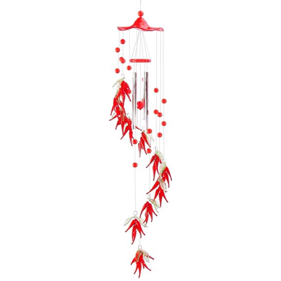 Spoontiques Chili Pepper Acrylic Wind Chime