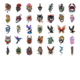 thumbnail image 5 of 35pcs-50pcs Vintage Animal Stickers Nature Graffiti Kids Stickers Toy for Luggage Suitcase Phone, 5 of 9