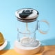 thumbnail image 1 of Vaso Mezclador Automático para Fitness Llc250624002 | Botella Mezcladora Inteligente de Vidrio de 280 Ml con Agitador Recargable Tipo C | Licuadora de Proteína En Polvo para Café, Suplementos y Bebid, 1 of 6