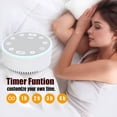 thumbnail image 2 of TUWAFE Sleep Therapy White Noise Machine,Soothing Nature Sounds for Baby Kid Adult,Portable Relaxation Wellness Meditation And Naps,Peaceful Rest Sleep Aid,Holiday Gift, 2 of 7