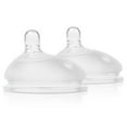 thumbnail image 2 of Olababy GentleBottle Silicone Replacement Nipple - 2 Pack - Slow Flow (0-3 mo), 2 of 2