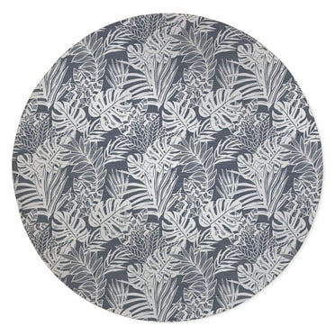 Tropic Blue Area Rug by Kavka Designs