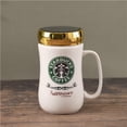 thumbnail image 1 of Taza Con Tapa Cuchara Nordic Starbucks Ruika De Café Francesa Agua Hogar Marrón Hombres Mujeres Tendencia, 1 of 4