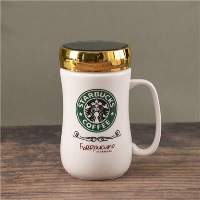 Taza Con Tapa Cuchara Nordic Starbucks Ruika De Café Francesa Agua Hogar Marrón Hombres Mujeres Tendencia