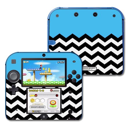Mightyskins Protective Vinyl Skin Decal Cover for Nintendo 2DS wrap sticker skins Baby Blue (Best 2ds Protective Case)