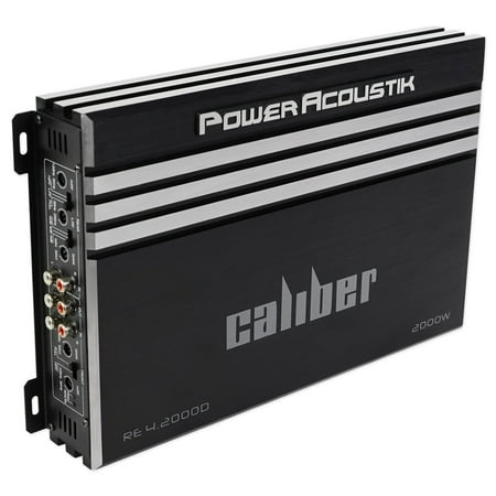 Power Acoustik RE4-2000D 2000 Watt 4-Channel Car Stereo Amplifier