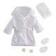 thumbnail image 4 of Accesorios fotográficos para recién nacidos, albornoz y traje de baño, con elementos decorativos para sesiones Blanco, 4 of 9