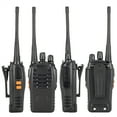 thumbnail image 3 of Long Range Walkie Talkies with Earpiece and LED Flashlight 2 Pack Black, 3 of 7