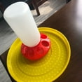 thumbnail image 3 of STAGA Chick Feeder and Waterer Combo 1 Chicken Feeder & 1 Chicken Waterer Birds Poultry Feeding Equipment Kit Red, 3 of 6