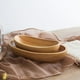 thumbnail image 3 of Cuenco de madera decorativo para ensalada, sopa, cereales y guarniciones (20 x 12 x 4 cm) 20X12X4cm, 3 of 9