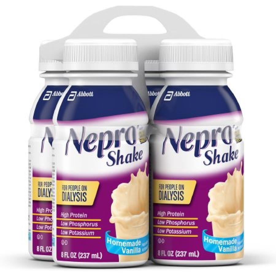 Nepro Vanilla Shake with Carbsteady, 8 ounce Bottle, 16 Count