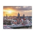 thumbnail image 4 of Amsterdam Daytime Skyline Canvas Artwork Breathtaking Stunning Cityscape for Home Decor Ready to Hang, 4 of 18