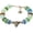 Cow, variant on Sea Glass Blessing Bracelet for Women, Ocean Inspired Animal Charm Beaded Jewelry, Inspirational Friendship Bracelet Gift with Coastal Style Design for Daily Wear (Octopus)