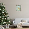 thumbnail image 3 of Stupell Industries Tis The Season Reindeer Holiday Painting Gold Floater Framed Canvas Art Prints Wall Art, 17 x 21, 3 of 10