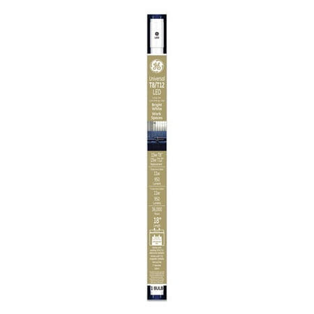 

GE 18\ T8/T12 15 W T8 Tube 11 W Bright White 6/Carton