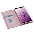 thumbnail image 4 of Samsung Galaxy S9 Wallet Case, Dteck Bling Slim PU Leather Magnetic Flip Folio Stand Case Cover Built-in One Card Holder For Samsung Galaxy S9, Rosegold, 4 of 6